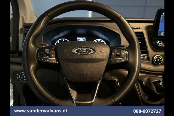 Ford Transit Custom 2.0 TDCI 130pk L2H1 Euro6 Airco | Android Auto | Stoelverwarming | Cruisecontrol | Parkeersensoren 2800kg trekvermogen, verwarmde voorruit, bijrijdersbank, LED