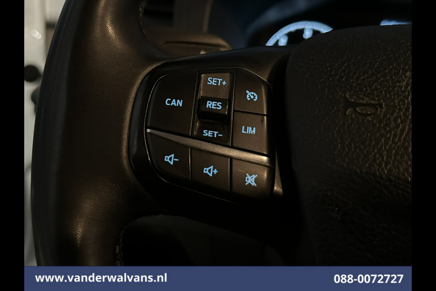 Ford Transit Custom 2.0 TDCI 130pk L2H1 Euro6 Airco | Android Auto | Stoelverwarming | Cruisecontrol | Parkeersensoren 2800kg trekvermogen, verwarmde voorruit, bijrijdersbank, LED