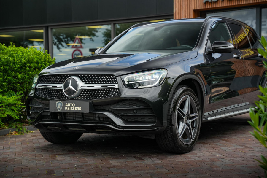 Mercedes-Benz GLC 200 Business Solution AMG Burmester Camera Stoelvent Keyless Trekhaak! Navigatie Cruise Leer Virtual Dash