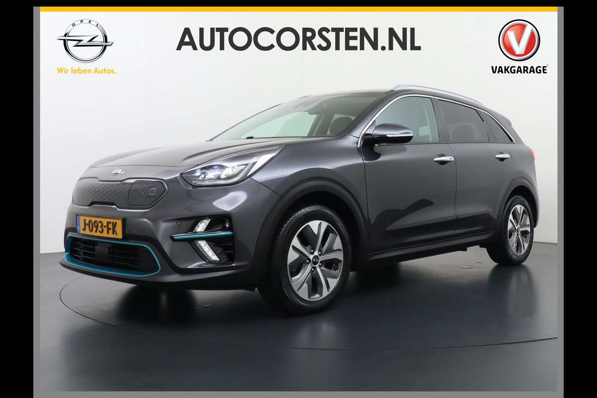 Kia e-Niro 64kWh 204PK Leder ExecutiveLine Adap.Cruise JBL®-Sound Navi Ecc Apple Carplay/Android Auto DAB Stoelverwarming+Ventilatie+Memory Warmtepomp Stuurverwarming Bluetooth Led Lmv Rijstrooksensor Origineel Nederlandse Auto Dealeronderhouden 48.000 nieuw! 1e Eigenaar