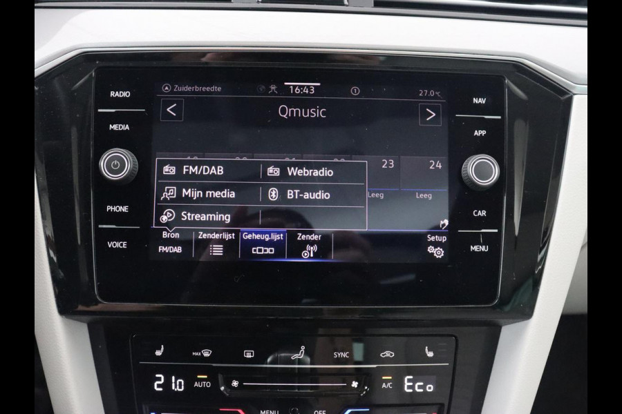 Volkswagen Passat 1.4 TSI PHEV GTE | Panoramadak | Head-Up | 360 Camera | Trekhaak | Stoelverwarming | Matrix LED | Adaptive cruise | Carplay | Navigatie | Leder/Alcantara | Plug In