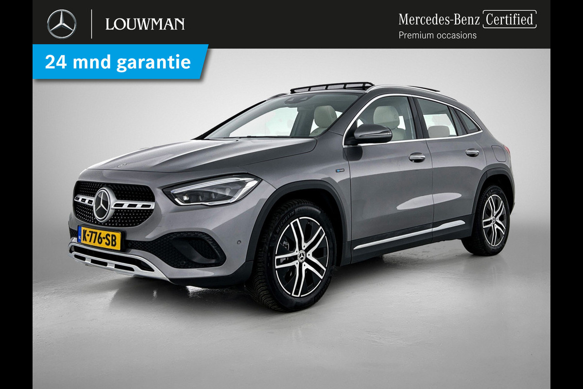 Mercedes-Benz GLA 250 e Business Solution Luxury Limited | Panoramadak | Trekhaak | Navigatie | Alarm | Parking support | Elect bed. voorstoelen met memory | Inclusief 24 maanden MB Certified garantie voor Europa. Mercedes-Benz GLA 250 e Business Solution Luxury Limited | Panoramadak | Trekhaak | Navigatie | Alarm | Parking support | Elect bed. voorstoelen met memory | Inclusief 24 maanden MB Certified garantie voor Europa.