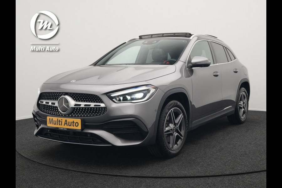 Mercedes-Benz GLA 250 e AMG Line Plug in Hybrid 218pk Dealer O.H | PHEV | Trekhaak af Fabriek | Panodak | Head Up| Adaptive Cruise | Apple Carplay | 360 camera | Sfeerverlichting | Lederen Sportstoelen Verwarmd | Widescreen Display | Navigatie | DAB |