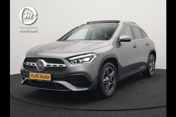 Mercedes-Benz GLA 250 e AMG Line Plug in Hybrid 218pk Dealer O.H | PHEV | Trekhaak af Fabriek | Panodak | Head Up| Adaptive Cruise | Apple Carplay | 360 camera | Sfeerverlichting | Lederen Sportstoelen Verwarmd | Widescreen Display | Navigatie | DAB |