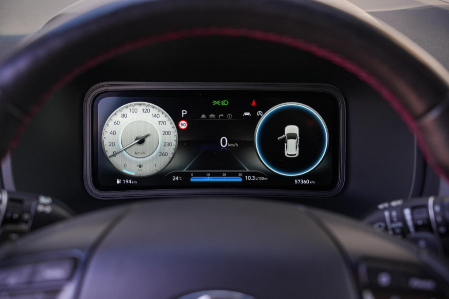 Hyundai Kona 1.0 T-GDI 1.6 T N-Line Camera Stoelvent. Stuurverw DAB+ Navigatie Keyless 200pk!