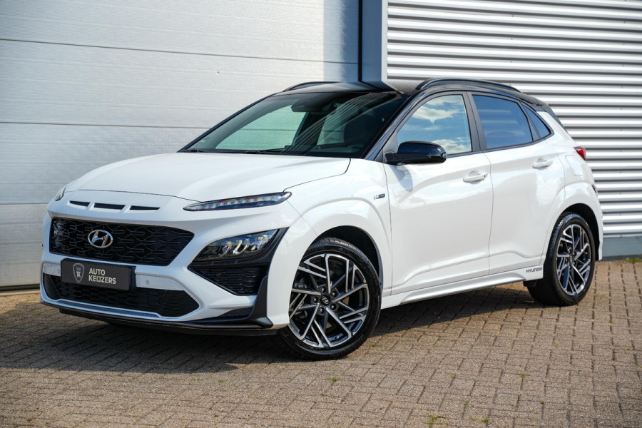 Hyundai Kona 1.0 T-GDI 1.6 T N-Line Camera Stoelvent. Stuurverw DAB+ Navigatie Keyless 200pk!