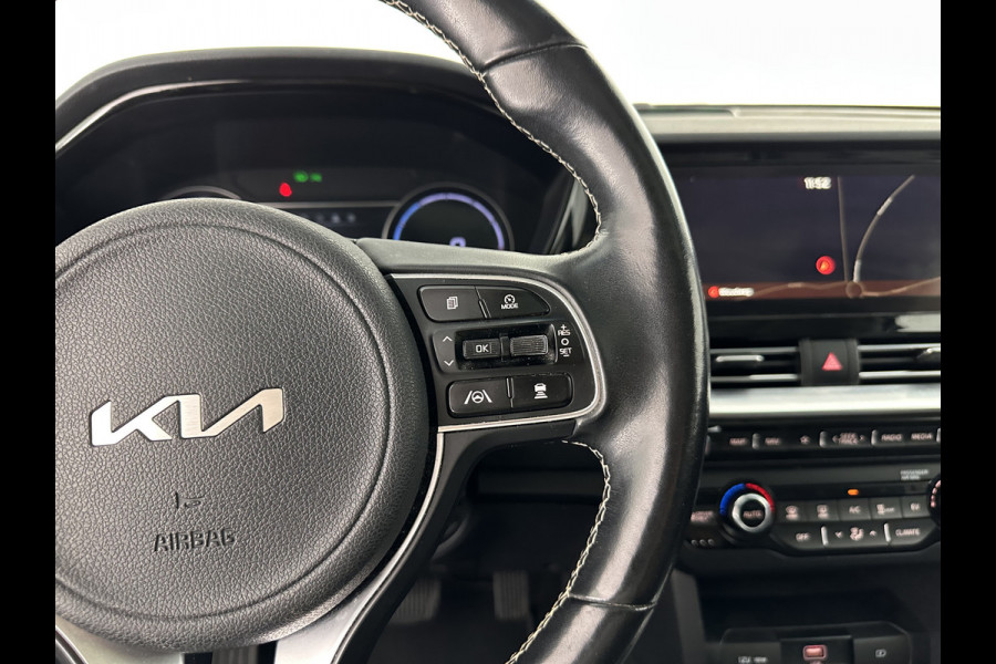 Kia e-Niro DynamicPlusLine 64 kWh { SOH-100% } (INCL-BTW) Aut.*PANO | LEATHER-FABRIC | FULL-LED | NAVI-FULLMAP | DAB+ | ADAPT.CRUISE | CAMERA | HEATED-COMFORTSEATS | KEYLESS | DIGI-COCKPIT | SHIFT-PADDLES | CARPLAY | LANE-ASSIST | 17"ALU*