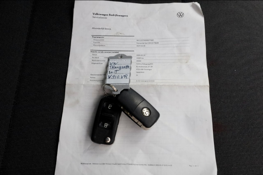 Volkswagen Transporter 2.0 TSI 150pk Benzine L2H3 Trendline Airco/Camera/Camper? BPM-VRIJ 03-2019