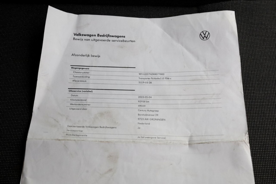 Volkswagen Transporter 2.0 TSI 150pk Benzine L2H3 Trendline Airco/Camera/Camper? BPM-VRIJ 03-2019