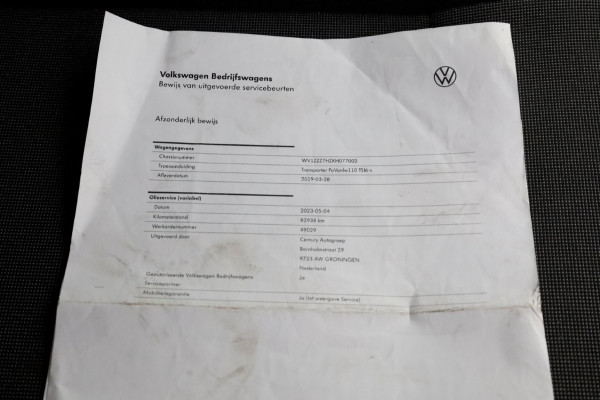 Volkswagen Transporter 2.0 TSI 150pk Benzine L2H3 Trendline Airco/Camera/Camper? BPM-VRIJ 03-2019