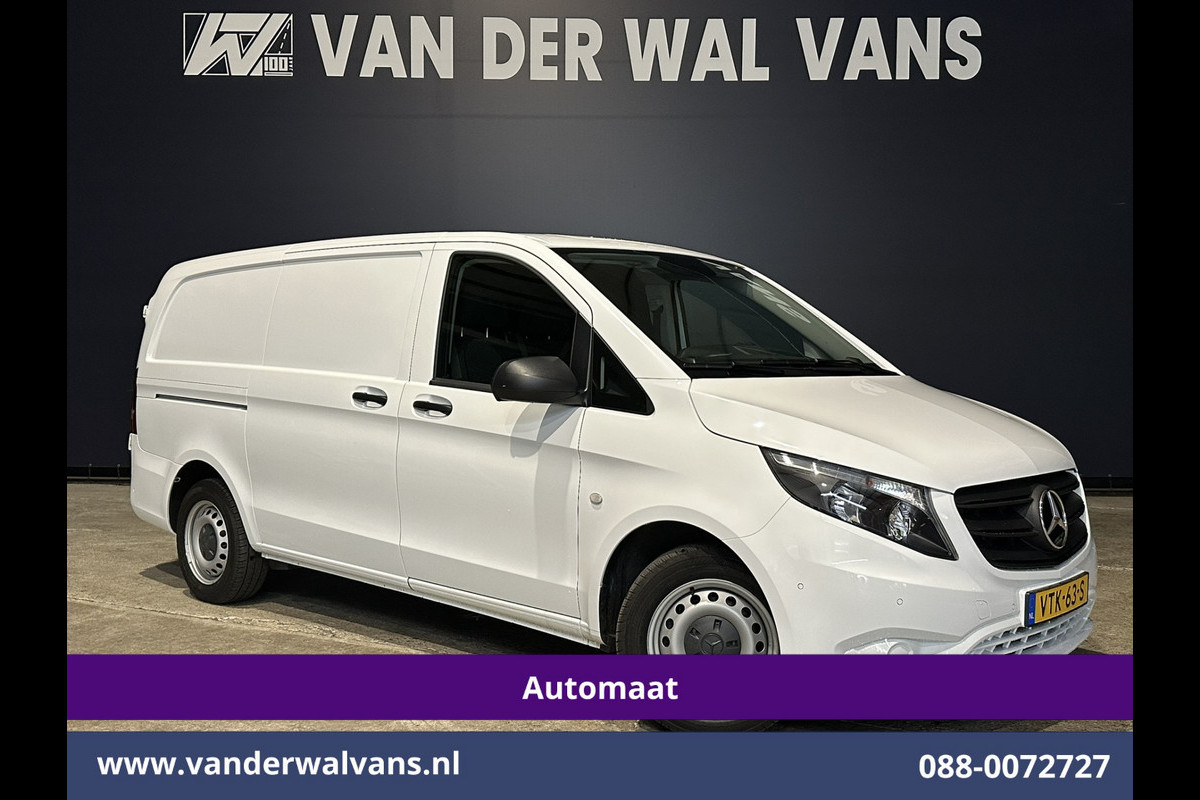 Mercedes-Benz Vito 116 CDI 164pk 9G-Tronic Automaat L2H1 Euro6 Airco | Camera | Apple Carplay | Android Auto Cruisecontrol, 2500kg Trekhaak, Parkeersensoren, Bijrijdersbank Mercedes-Benz Vito 116 CDI 164pk 9G-Tronic Automaat L2H1 Euro6 Airco | Camera | Apple Carplay | Android Auto Cruisecontrol, 2500kg Trekhaak, Parkeersensoren, Bijrijdersbank