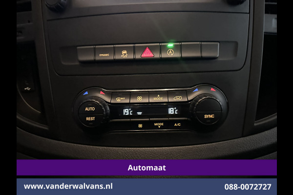 Mercedes-Benz Vito 116 CDI 164pk 9G-Tronic Automaat L2H1 Euro6 Airco | Camera | Apple Carplay | Android Auto Cruisecontrol, 2500kg Trekhaak, Parkeersensoren, Bijrijdersbank