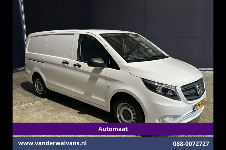 Mercedes-Benz Vito 116 CDI 164pk 9G-Tronic Automaat L2H1 Euro6 Airco | Camera | Apple Carplay | Android Auto Cruisecontrol, 2500kg Trekhaak, Parkeersensoren, Bijrijdersbank