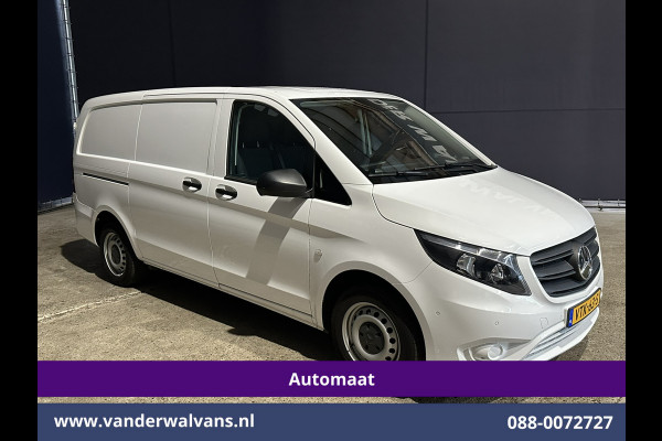 Mercedes-Benz Vito 116 CDI 164pk 9G-Tronic Automaat L2H1 Euro6 Airco | Camera | Apple Carplay | Android Auto Cruisecontrol, 2500kg Trekhaak, Parkeersensoren, Bijrijdersbank