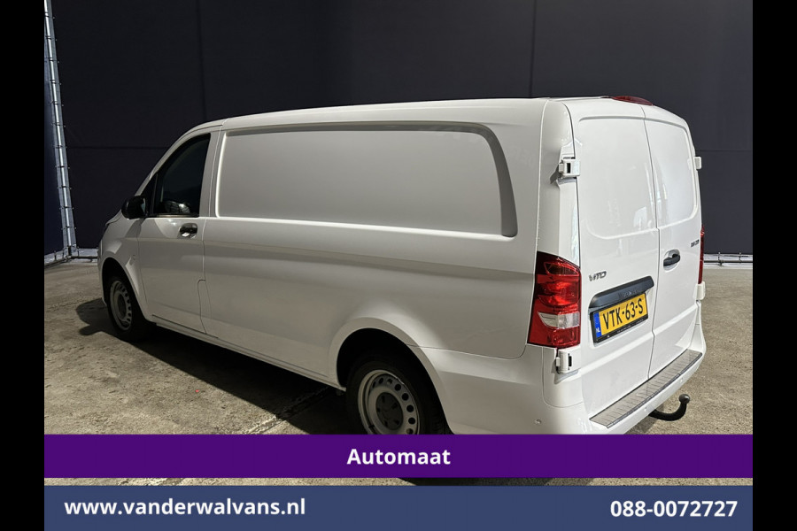 Mercedes-Benz Vito 116 CDI 164pk 9G-Tronic Automaat L2H1 Euro6 Airco | Camera | Apple Carplay | Android Auto Cruisecontrol, 2500kg Trekhaak, Parkeersensoren, Bijrijdersbank