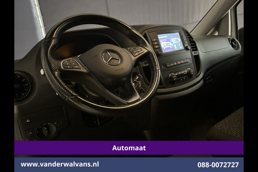 Mercedes-Benz Vito 116 CDI 164pk 9G-Tronic Automaat L2H1 Euro6 Airco | Camera | Apple Carplay | Android Auto Cruisecontrol, 2500kg Trekhaak, Parkeersensoren, Bijrijdersbank