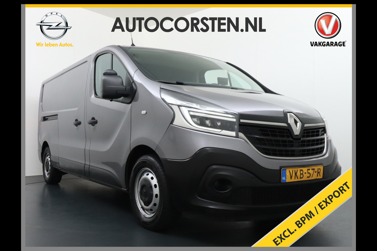 Renault Trafic 2.0dCi 146pk AUT-6 Camera Trekhaak Pdc Airco L2H1 Cruise Control Elektr.Spiegels+Verwarmd DAB Bluetooth Led Betonplex vloer Lat  Nieuwe model 1e Eigenaar Euro 6d t
