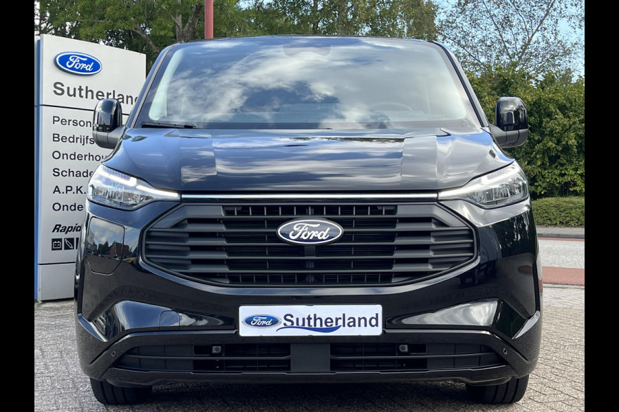 Ford Transit Custom 320 2.5 PHEV L2H1 Limited DC | 233pk | Dubbele Cabine | Dubbele zijschuifdeur | 12-weg verstel- en verwarmbare AGR Stoelen | Inklapbare trekhaak | 17 inch lichtmetalen velgen | Driver Assistance Pack Premium  | Verwarmbaar stuurwiel | Bekleding zijwand en achterdeuren (volledig) | PRIJS EX. BTW INCL. BPM
