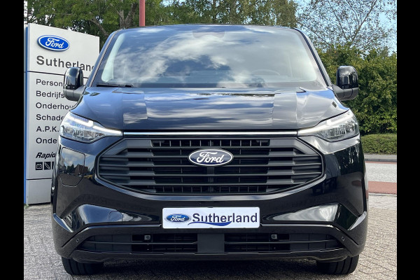 Ford Transit Custom 320 2.5 PHEV L2H1 Limited DC | 233pk | Dubbele Cabine | Dubbele zijschuifdeur | 12-weg verstel- en verwarmbare AGR Stoelen | Inklapbare trekhaak | 17 inch lichtmetalen velgen | Driver Assistance Pack Premium  | Verwarmbaar stuurwiel | Bekleding zijwand en achterdeuren (volledig) | PRIJS EX. BTW INCL. BPM