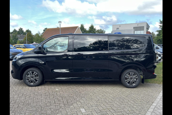 Ford Transit Custom 320 2.5 PHEV L2H1 Limited DC | 233pk | Dubbele Cabine | Dubbele zijschuifdeur | 12-weg verstel- en verwarmbare AGR Stoelen | Inklapbare trekhaak | 17 inch lichtmetalen velgen | Driver Assistance Pack Premium  | Verwarmbaar stuurwiel | Bekleding zijwand en achterdeuren (volledig) | PRIJS EX. BTW INCL. BPM