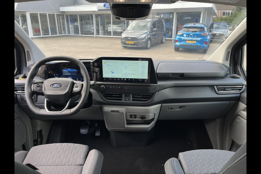 Ford Transit Custom 320 2.5 PHEV L2H1 Limited DC | 233pk | Dubbele Cabine | Dubbele zijschuifdeur | 12-weg verstel- en verwarmbare AGR Stoelen | Inklapbare trekhaak | 17 inch lichtmetalen velgen | Driver Assistance Pack Premium  | Verwarmbaar stuurwiel | Bekleding zijwand en achterdeuren (volledig) | PRIJS EX. BTW INCL. BPM