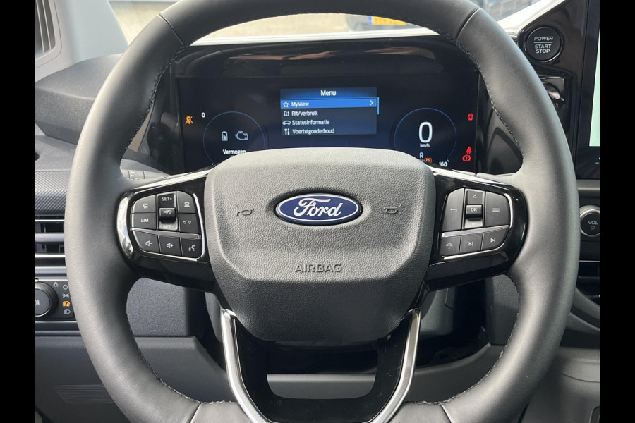 Ford Transit Custom 320 2.5 PHEV L2H1 Limited DC | 233pk | Dubbele Cabine | Dubbele zijschuifdeur | 12-weg verstel- en verwarmbare AGR Stoelen | Inklapbare trekhaak | 17 inch lichtmetalen velgen | Driver Assistance Pack Premium  | Verwarmbaar stuurwiel | Bekleding zijwand en achterdeuren (volledig) | PRIJS EX. BTW INCL. BPM