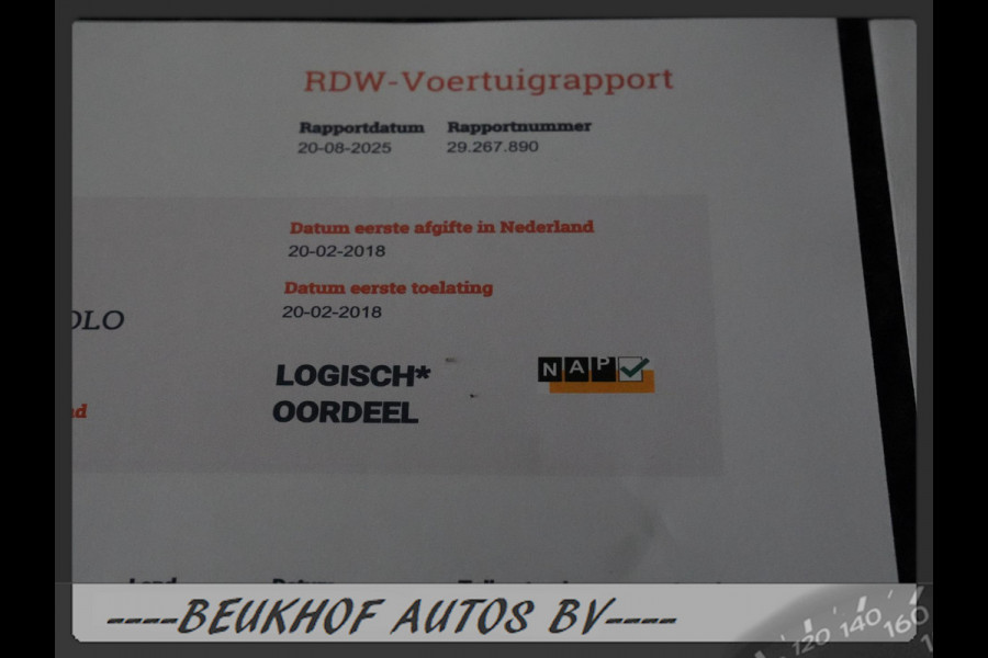 Volkswagen Polo 1.6 TDI Carplay Radio Adapt Cruise Sportvelg