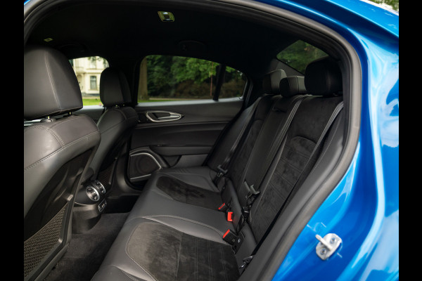 Alfa Romeo Giulia 2.9 V6 Quadrifoglio | Adapt. cruise | Blu Misano | Prins onderhouden