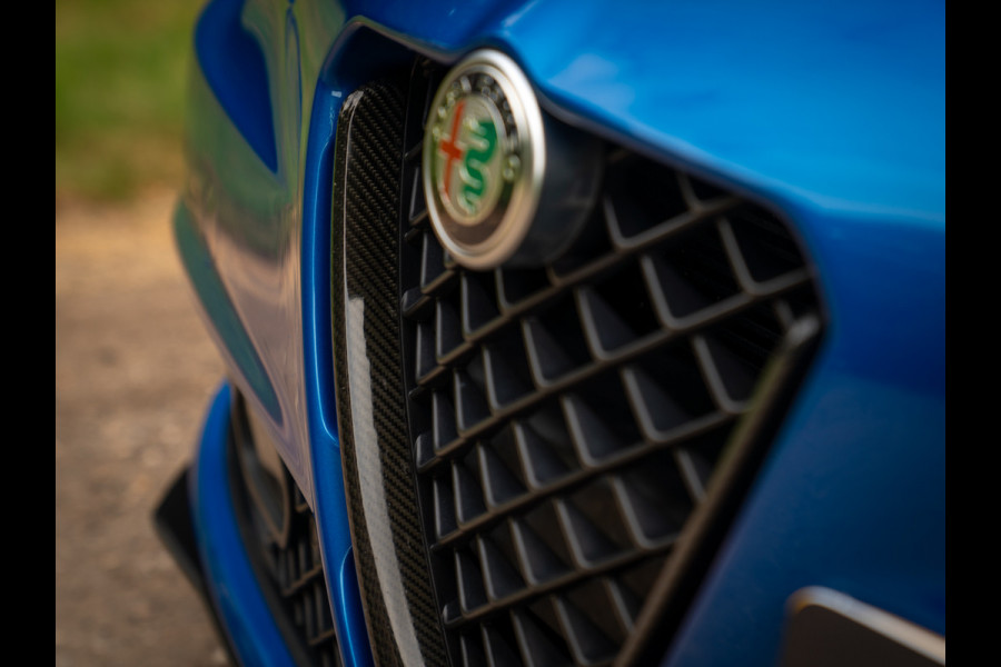 Alfa Romeo Giulia 2.9 V6 Quadrifoglio | Adapt. cruise | Blu Misano | Prins onderhouden