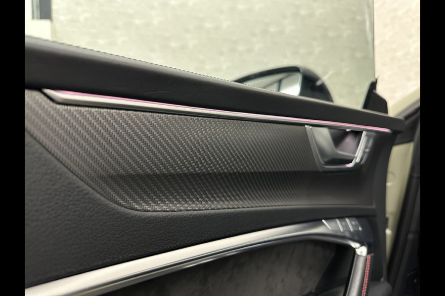Audi RS7 Sportback A7 V8 Dynamic+ | Keramisch | 22" ABT | 4-Wielbesturing | Stoelvent. | Carbon Pack | Nachtzicht | Alcantara Hemel | B&O 3D High End | 360 Camera | Laser-LED | ACC | Valcona | Klasse-5 | Head-up | Soft-Close | Isolatieglas | Dealer OH | BTW Auto | €100.706,= ex.