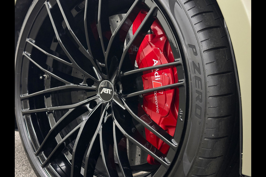 Audi RS7 Sportback A7 V8 Dynamic+ | Keramisch | 22" ABT | 4-Wielbesturing | Stoelvent. | Carbon Pack | Nachtzicht | Alcantara Hemel | B&O 3D High End | 360 Camera | Laser-LED | ACC | Valcona | Klasse-5 | Head-up | Soft-Close | Isolatieglas | Dealer OH | BTW Auto | €100.706,= ex.