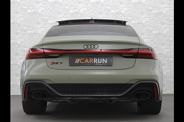 Audi RS7 Sportback A7 V8 Dynamic+ | Keramisch | 22" ABT | 4-Wielbesturing | Stoelvent. | Carbon Pack | Nachtzicht | Alcantara Hemel | B&O 3D High End | 360 Camera | Laser-LED | ACC | Valcona | Klasse-5 | Head-up | Soft-Close | Isolatieglas | Dealer OH | BTW Auto | €100.706,= ex.
