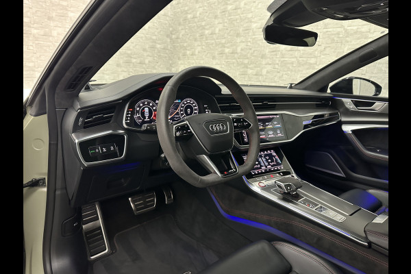 Audi RS7 Sportback A7 V8 Dynamic+ | Keramisch | 22" ABT | 4-Wielbesturing | Stoelvent. | Carbon Pack | Nachtzicht | Alcantara Hemel | B&O 3D High End | 360 Camera | Laser-LED | ACC | Valcona | Klasse-5 | Head-up | Soft-Close | Isolatieglas | Dealer OH | BTW Auto | €100.706,= ex.