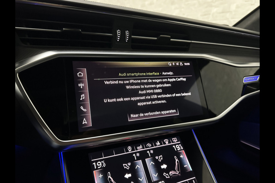 Audi RS7 Sportback A7 V8 Dynamic+ | Keramisch | 22" ABT | 4-Wielbesturing | Stoelvent. | Carbon Pack | Nachtzicht | Alcantara Hemel | B&O 3D High End | 360 Camera | Laser-LED | ACC | Valcona | Klasse-5 | Head-up | Soft-Close | Isolatieglas | Dealer OH | BTW Auto | €100.706,= ex.