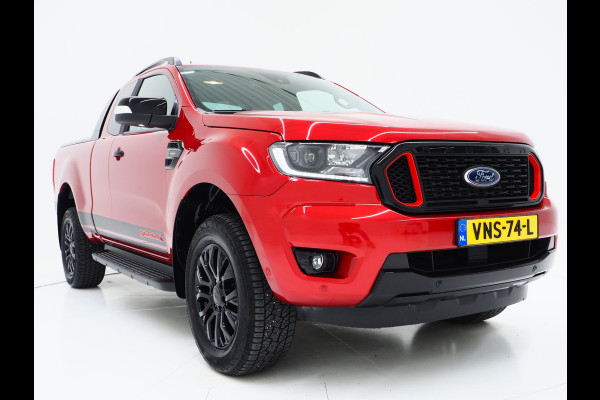 Ford Ranger 2.0 EcoBlue Wildtrak Supercab 4x4 | Trekhaak | Adaptive Cruise | Keyless | Camera | Treeplanken | Carplay