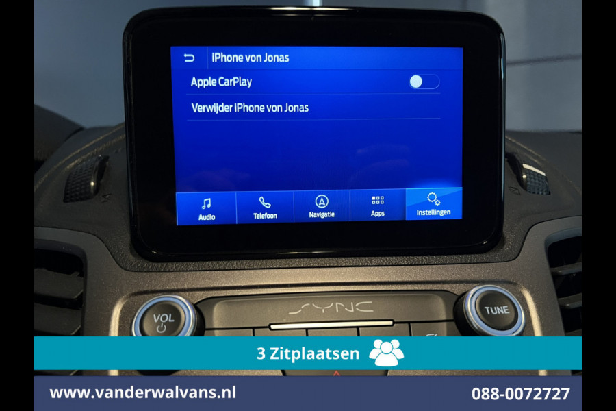 Ford Transit Connect 1.5 EcoBlue 101pk L2H1 Euro6 Airco | 3-Zits | Camera | Navigatie | Apple Carplay | Android Auto Verwarmde voorruit, Parkeersensoren, Bijrijdersbank