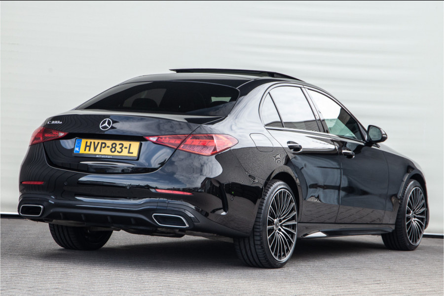 Mercedes-Benz C-Klasse 300 e AMG Premium, Pano, Head-Up, Memory, Nightpakket 2022