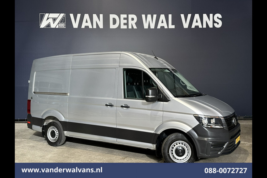 Volkswagen Crafter 2.0 TDI 141pk L3H3 L2H2 Euro6 Airco | Camera | Apple Carplay | Cruisecontrol | Chauffeursstoel Parkeersensoren, Bijrijdersbank, 3000kg trekvermogen,  Android Auto, zilver Volkswagen Crafter 2.0 TDI 141pk L3H3 L2H2 Euro6 Airco | Camera | Apple Carplay | Cruisecontrol | Chauffeursstoel Parkeersensoren, Bijrijdersbank, 3000kg trekvermogen,  Android Auto, zilver