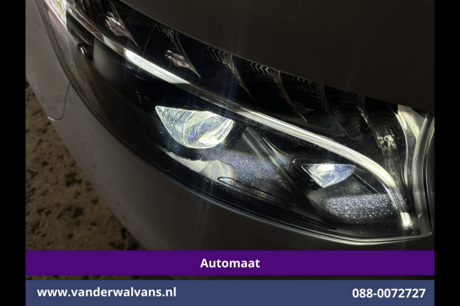 Mercedes-Benz Vito 116 CDI 164pk 9G-Tronic Automaat L3H1 Euro6 Airco | Camera | LED | Apple Carplay | 2500kg Trekhaak Android Auto, Cruisecontrol, Parkeersensoren, Bijrijdersbank