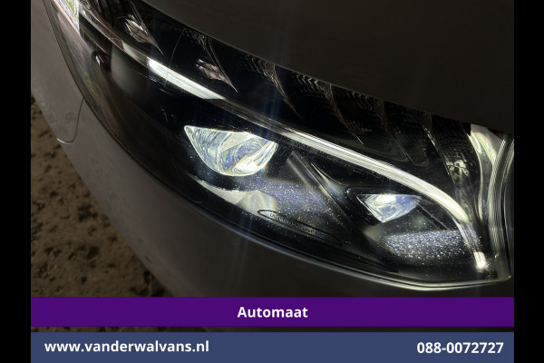 Mercedes-Benz Vito 116 CDI 164pk 9G-Tronic Automaat L3H1 Euro6 Airco | Camera | LED | Apple Carplay | 2500kg Trekhaak Android Auto, Cruisecontrol, Parkeersensoren, Bijrijdersbank