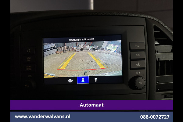 Mercedes-Benz Vito 116 CDI 164pk 9G-Tronic Automaat L3H1 Euro6 Airco | Camera | LED | Apple Carplay | 2500kg Trekhaak Android Auto, Cruisecontrol, Parkeersensoren, Bijrijdersbank