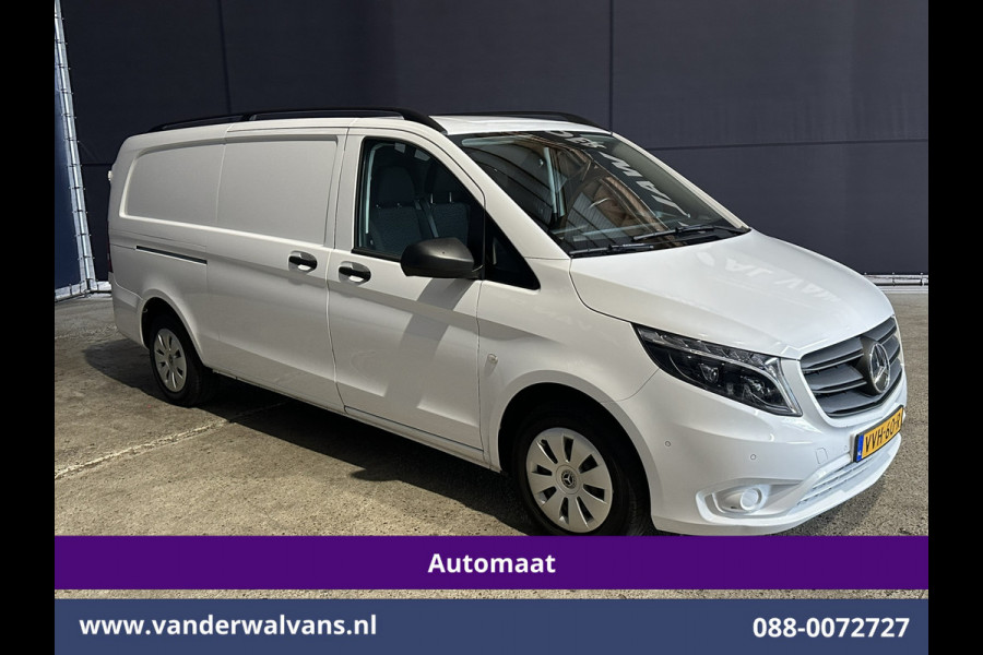 Mercedes-Benz Vito 116 CDI 164pk 9G-Tronic Automaat L3H1 Euro6 Airco | Camera | LED | Apple Carplay | 2500kg Trekhaak Android Auto, Cruisecontrol, Parkeersensoren, Bijrijdersbank