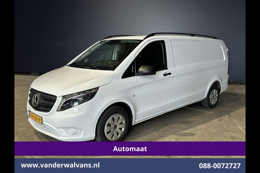 Mercedes-Benz Vito 116 CDI 164pk 9G-Tronic Automaat L3H1 Euro6 Airco | Camera | LED | Apple Carplay | 2500kg Trekhaak Android Auto, Cruisecontrol, Parkeersensoren, Bijrijdersbank