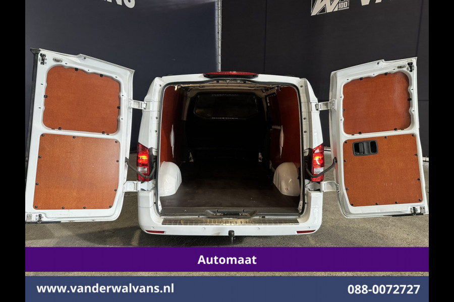 Mercedes-Benz Vito 116 CDI 164pk 9G-Tronic Automaat L3H1 Euro6 Airco | Camera | LED | Apple Carplay | 2500kg Trekhaak Android Auto, Cruisecontrol, Parkeersensoren, Bijrijdersbank