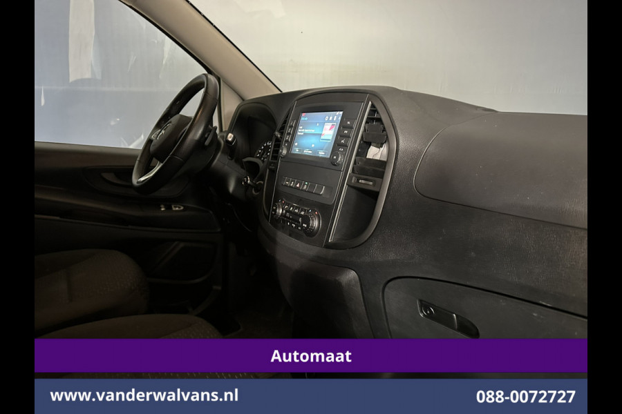 Mercedes-Benz Vito 116 CDI 164pk 9G-Tronic Automaat L3H1 Euro6 Airco | Camera | LED | Apple Carplay | 2500kg Trekhaak Android Auto, Cruisecontrol, Parkeersensoren, Bijrijdersbank