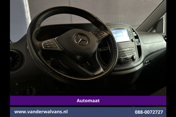 Mercedes-Benz Vito 116 CDI 164pk 9G-Tronic Automaat L3H1 Euro6 Airco | Camera | LED | Apple Carplay | 2500kg Trekhaak Android Auto, Cruisecontrol, Parkeersensoren, Bijrijdersbank