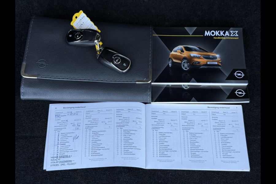 Opel Mokka X 1.4 Turbo Innovation 1e Eigenaar,Navi,Leder,Camera,6 Bak,Stoelverw,141pk,Stuurverw,Lm velgen,Pdc V+A,Dealer Onderhouden,Clima,Cruise,Apk tot 08-2027