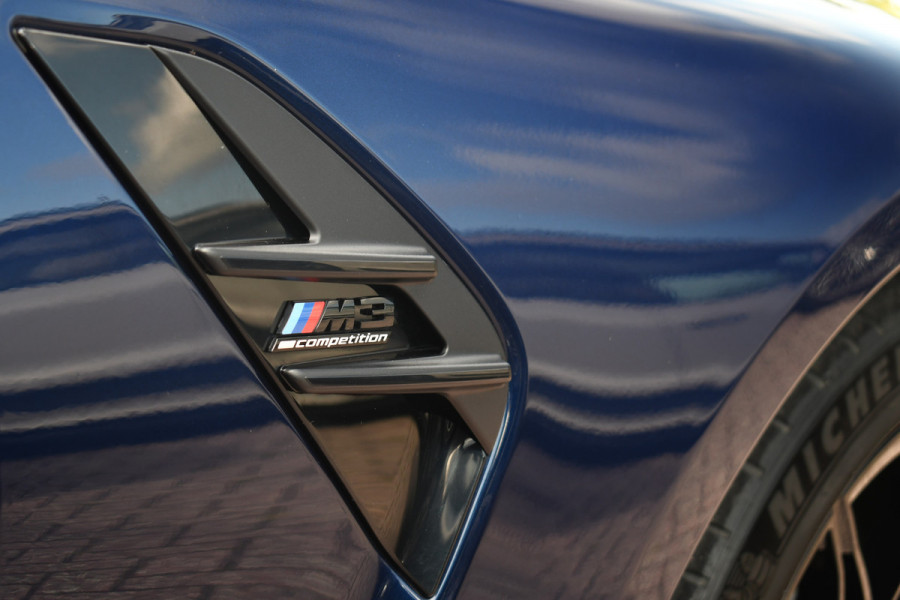 BMW 3 Serie M3 xDrive Competition LCI | Keramisch | Tansanit | Drivers pack
