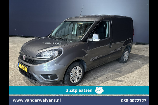 Fiat Dobló Cargo 1.3 MJ L1H1 Euro6 Airco | 3-Zits | Camera | Navigatie | Cruisecontrol | Parkeersensoren | Zijdeur, bijrijdersbank