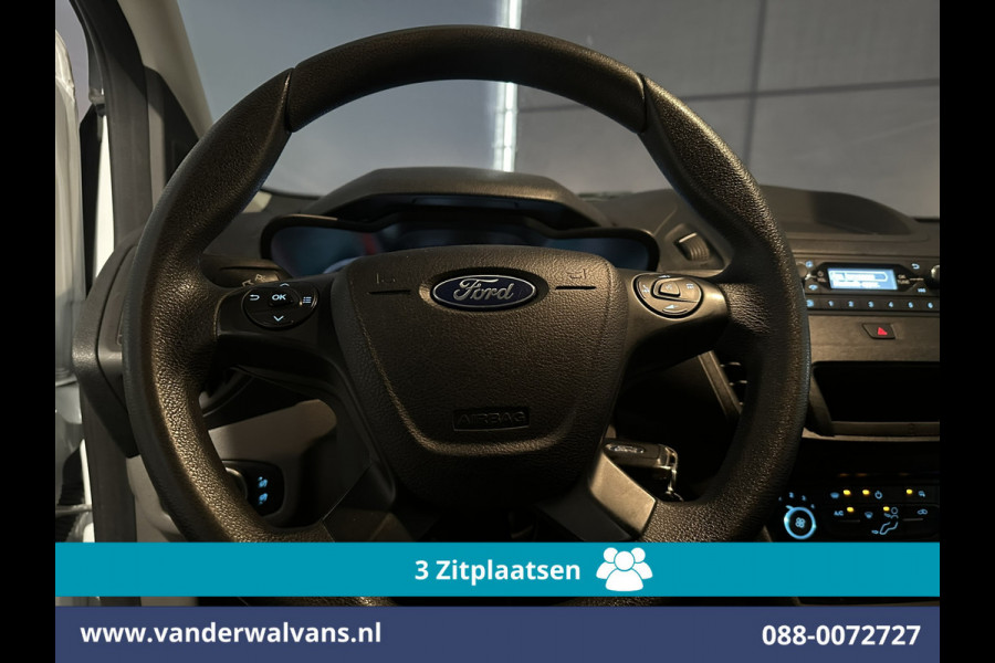 Ford Transit Connect 1.5 EcoBlue L1H1 Euro6 Airco | 3-zits | Verwarmde Voorruit Bluetoothtelefoon voorbereiding, Parkeersensoren, Bijrijdersbank